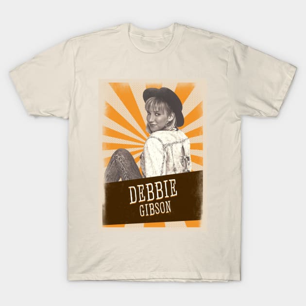 Vintage Aesthetic Debbie Gibson T-Shirt by SkulRose